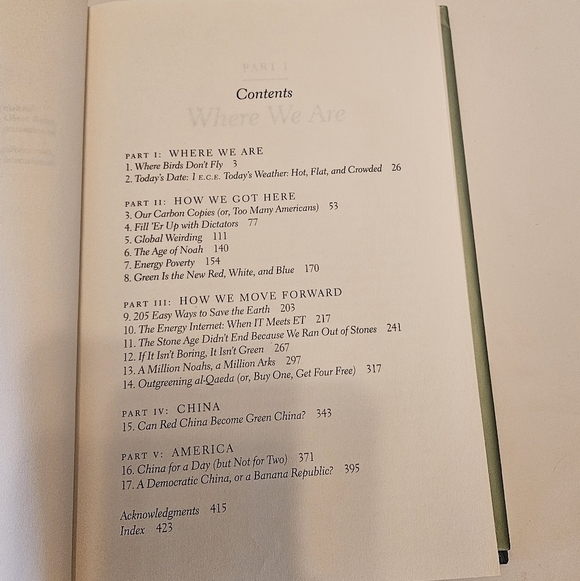 Thomas L. Fridman. Hot, Flat, and Crowde Home Accents Cofffe Table Books - Picture 11 of 13